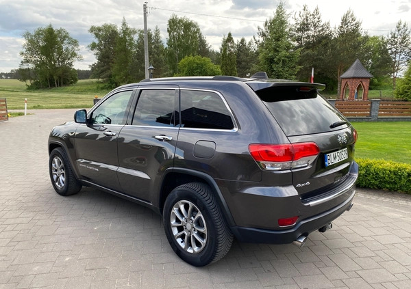 Jeep Grand Cherokee cena 96000 przebieg: 147000, rok produkcji 2014 z Łomża małe 497